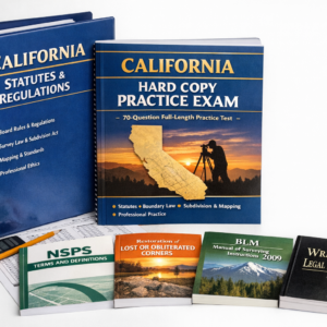 California Full-Length Practice Exam, Statutes Binder, and Resources (Reference Bundle)