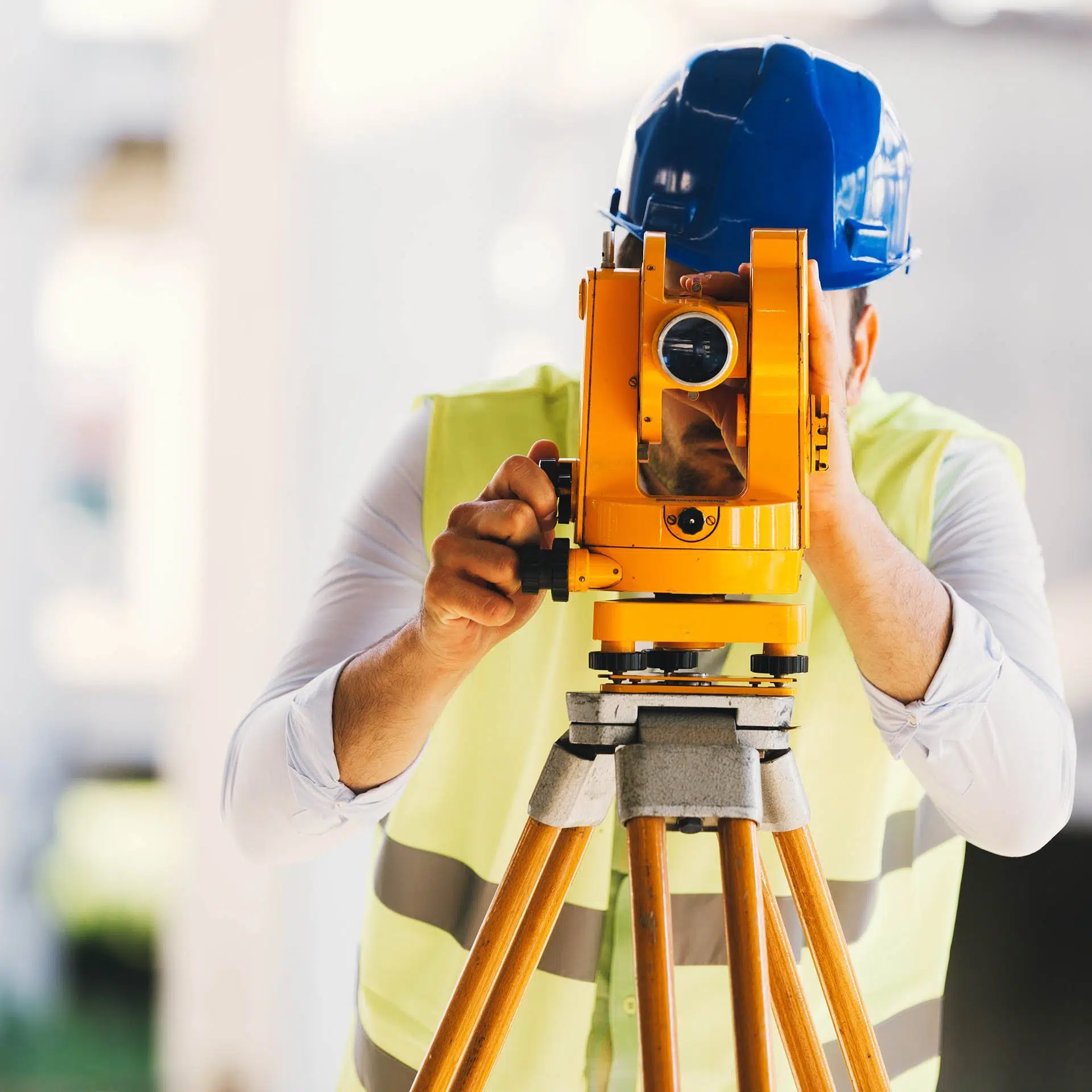 NLC Prep land surveyor working