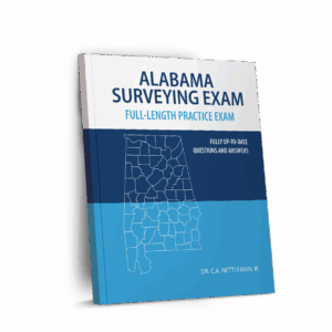 Alabama Hard Copy Practice Exam Land Surveyor